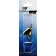 Блешня для риболовлі, обертова, EOS S0012D, вага 6г, колір GS101001